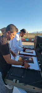 36 Chambers Album Cover Print signed by the RZA and Photographer Danny Hastings